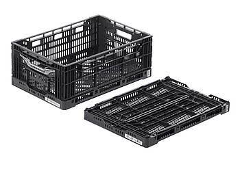 Skladací box Clever-Box 600 x 400 x 232 mm - Plastový skladací kontajner - Utilysys